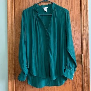 H&M Green Blouse